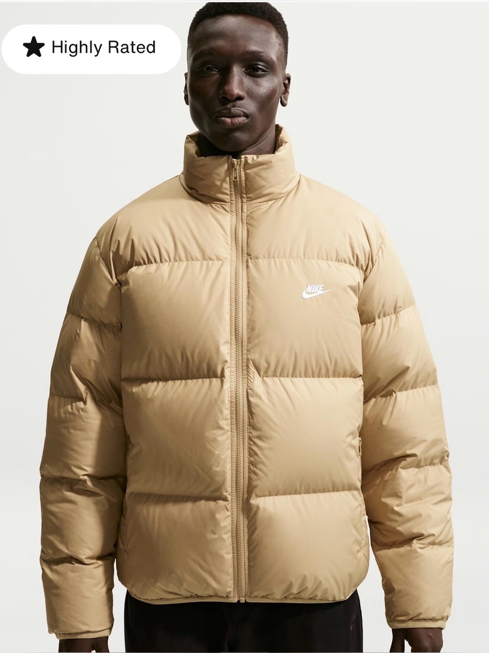 Nike Sportswear Club Therma-FIT 650 Fill Down Puffer Jacket Men XXL NWT $200
